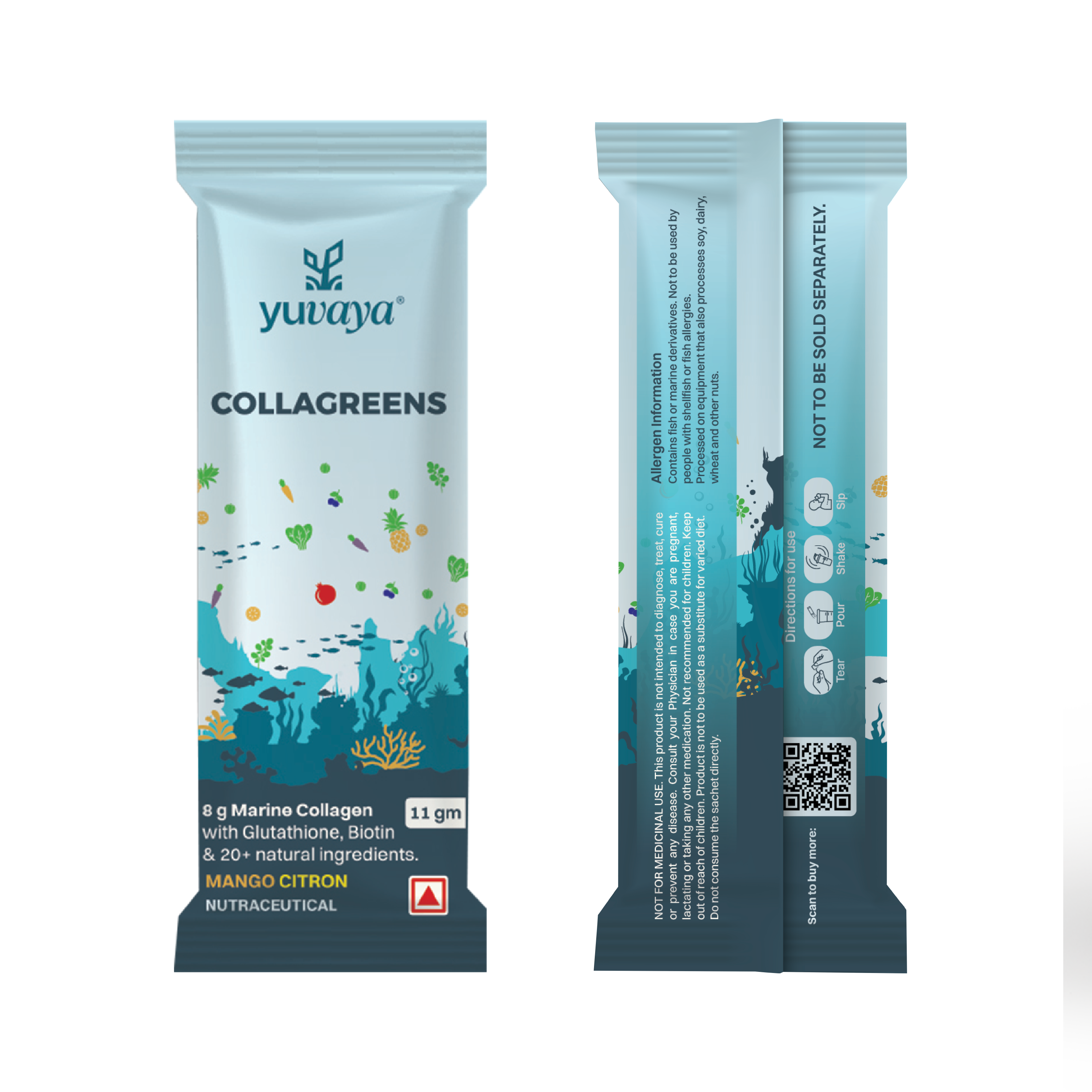 Mini Collagreens (6-day pack)